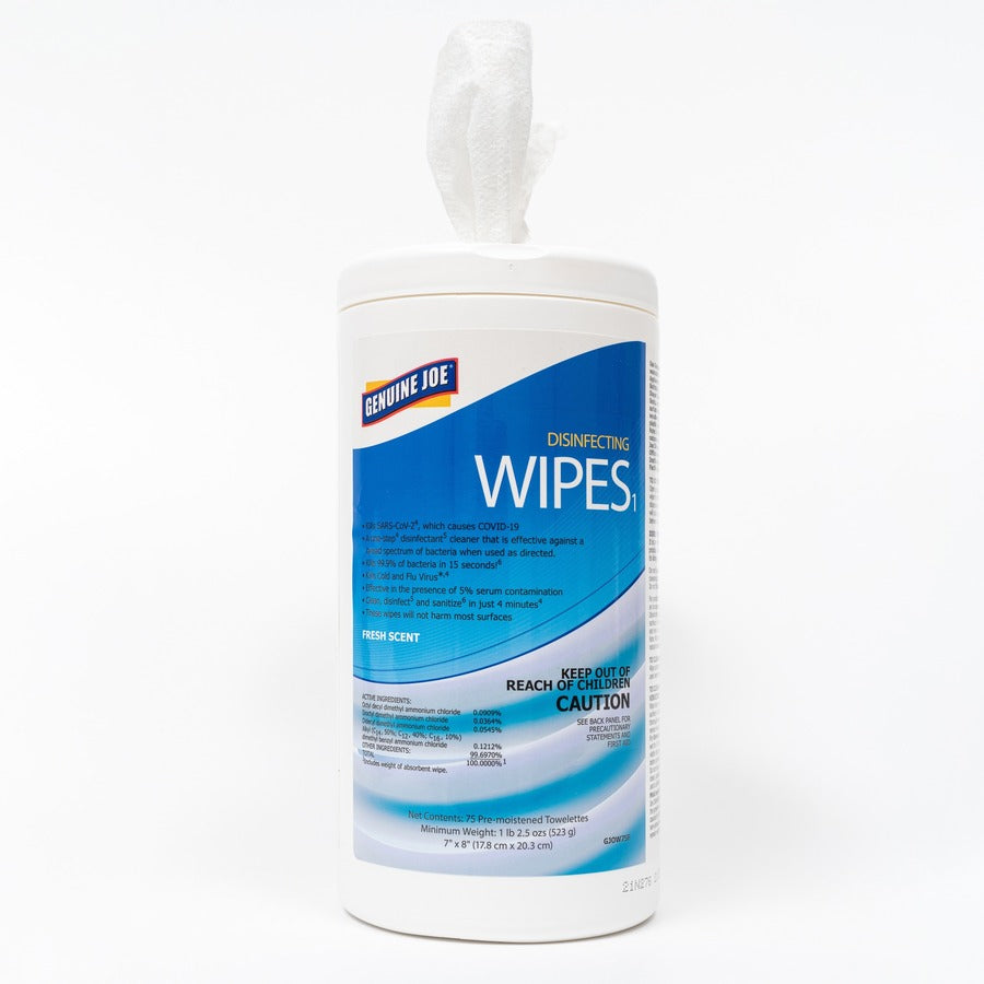 Genuine Joe Disinfecting Wipes - Alternate-Image8