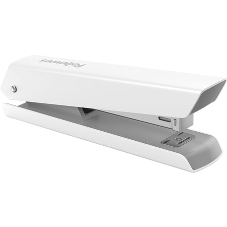 Fellowes LX820 Classic Office/Desktop Stapler - Holds Upto 210 Staple - Full Strip - White - 1 Each