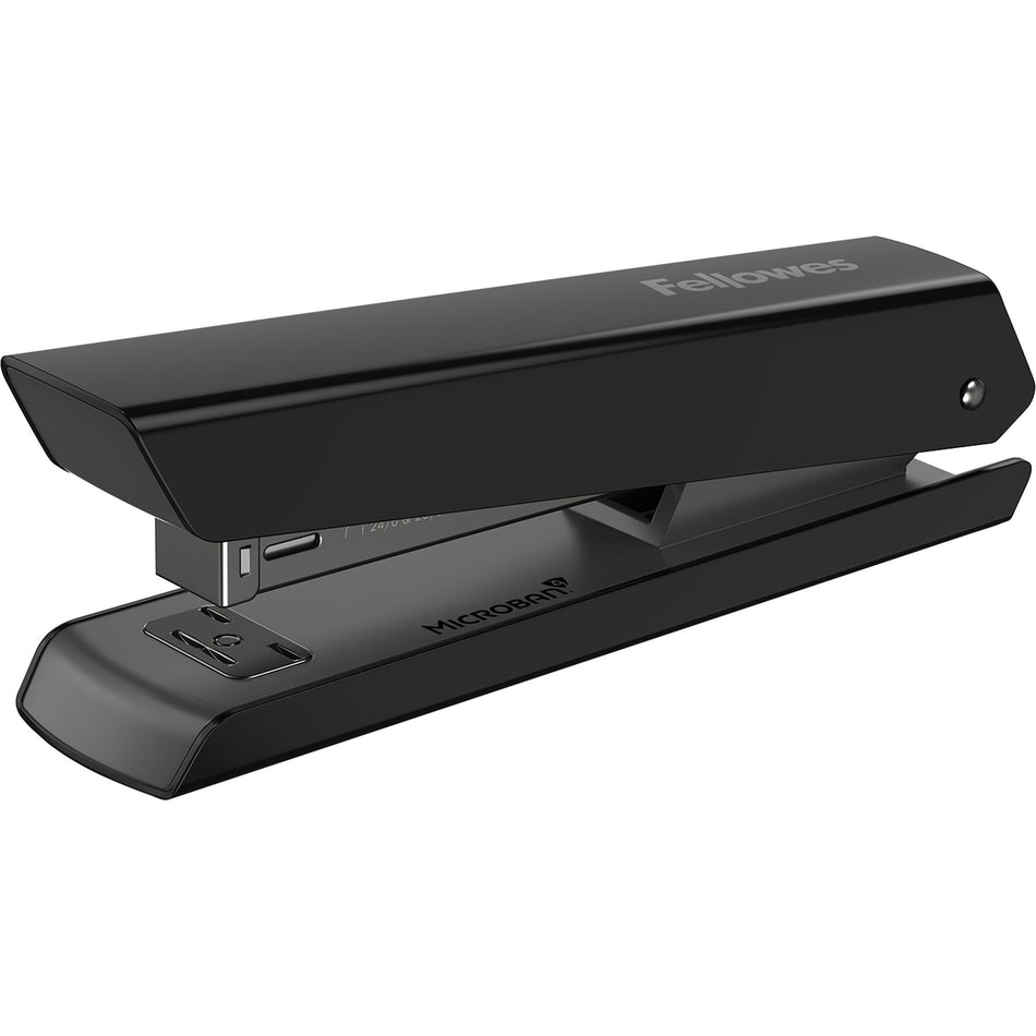 Fellowes LX820 Classic Office/Desktop Stapler - Holds Upto 210 Staple - Full Strip - Black - 1 Each