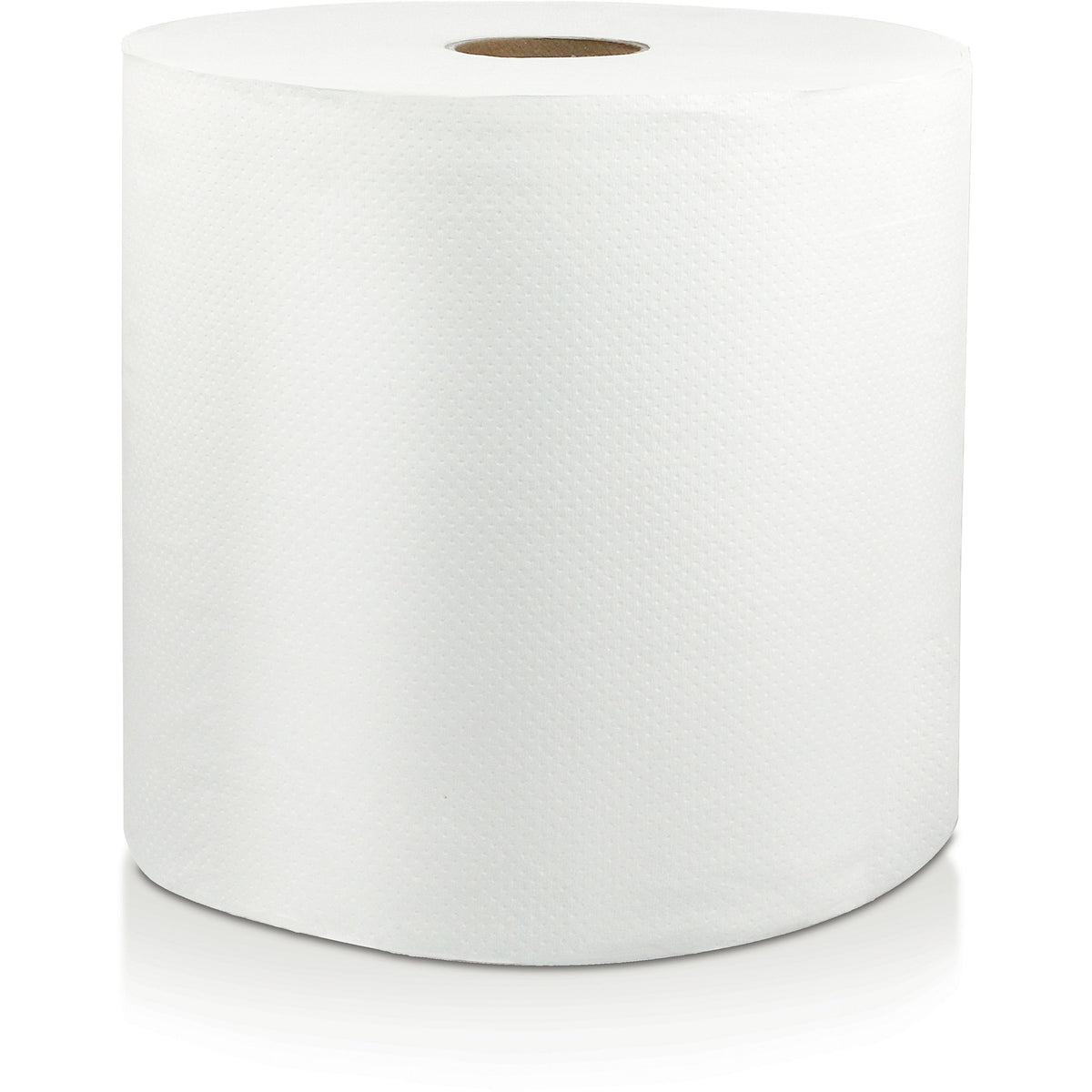 Livi VPG Select Hard Wound Towel - 1 Ply - 8" Width x 600 ft Length - 1 13/16" Core - White - Fiber - 6 / Carton