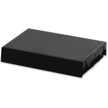 Printy 5-In-1 Date Stamp Replacement Pad - Black, Red Ink - Plastic - 1 Each