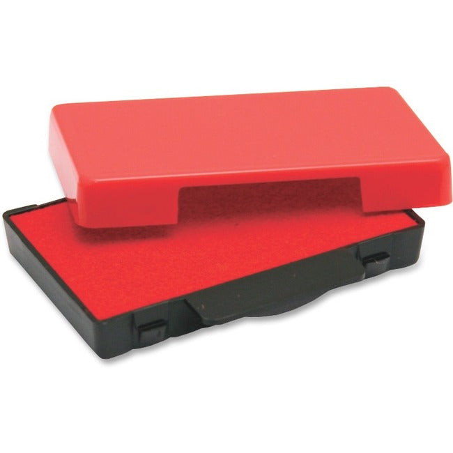 Trodat E4822 Replacement Red Ink Pad - Red Ink - Plastic - 1 Each