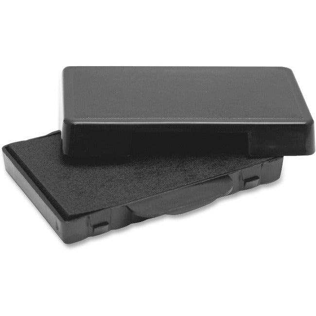 Trodat E4850L Replacement Ink Pad - Black Ink - Plastic - 1 Each