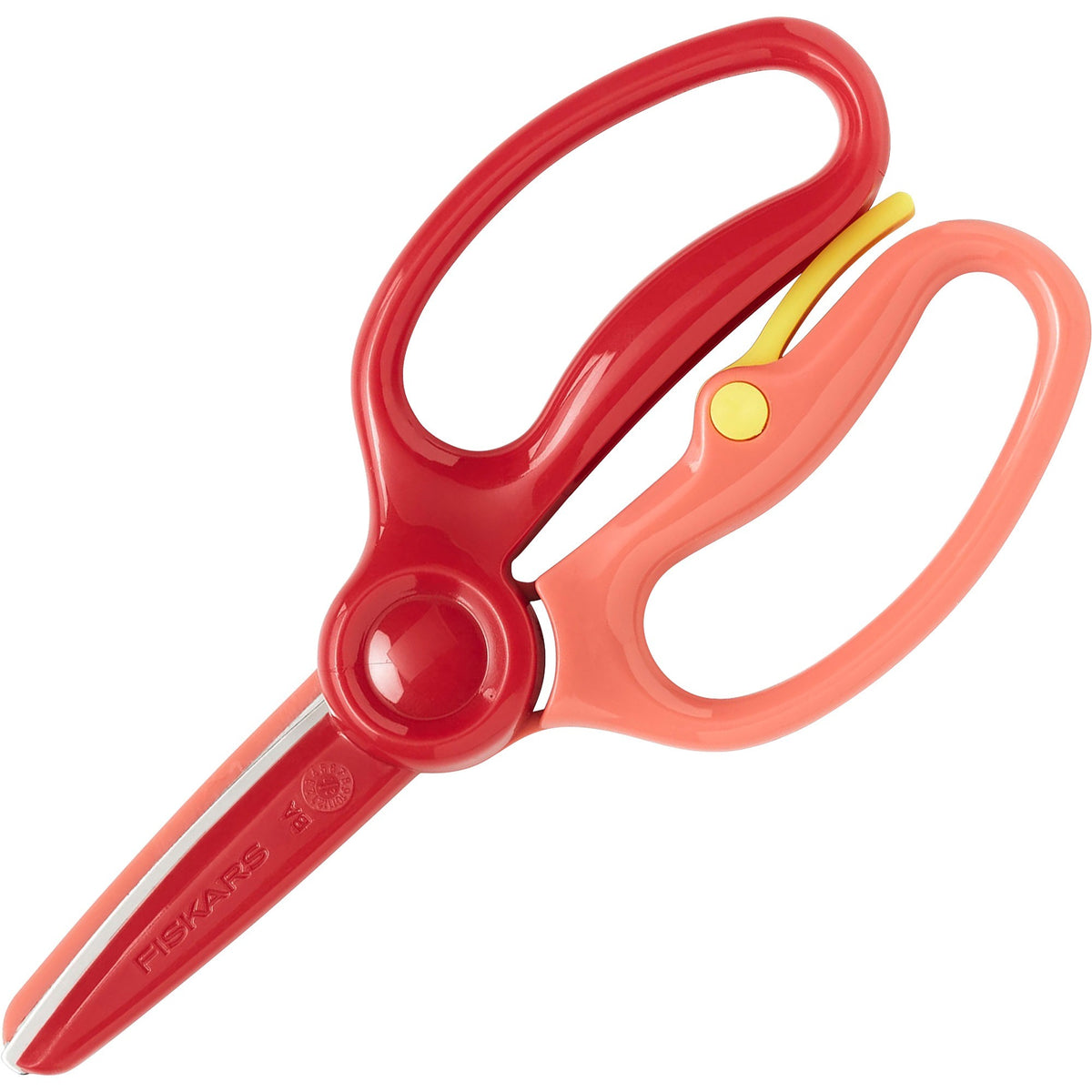 Fiskars Preschool Training Scissors - Left/Right - Metal - Blunted Tip - Bright Assorted - 1 Each