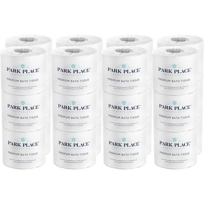 Park Place Premium Bath Tissue: 2-Ply 420 Sheets White - 24 Rolls - Bathroom Tissue