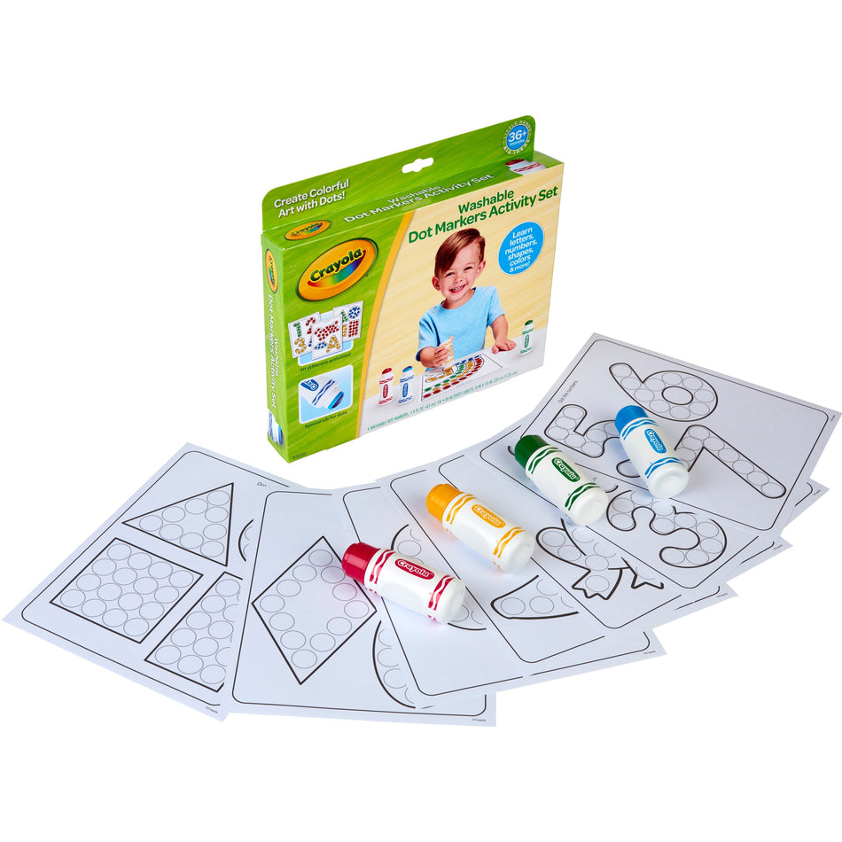 Crayola Washable Dot Marker Activity Set - Multi - 1 Kit