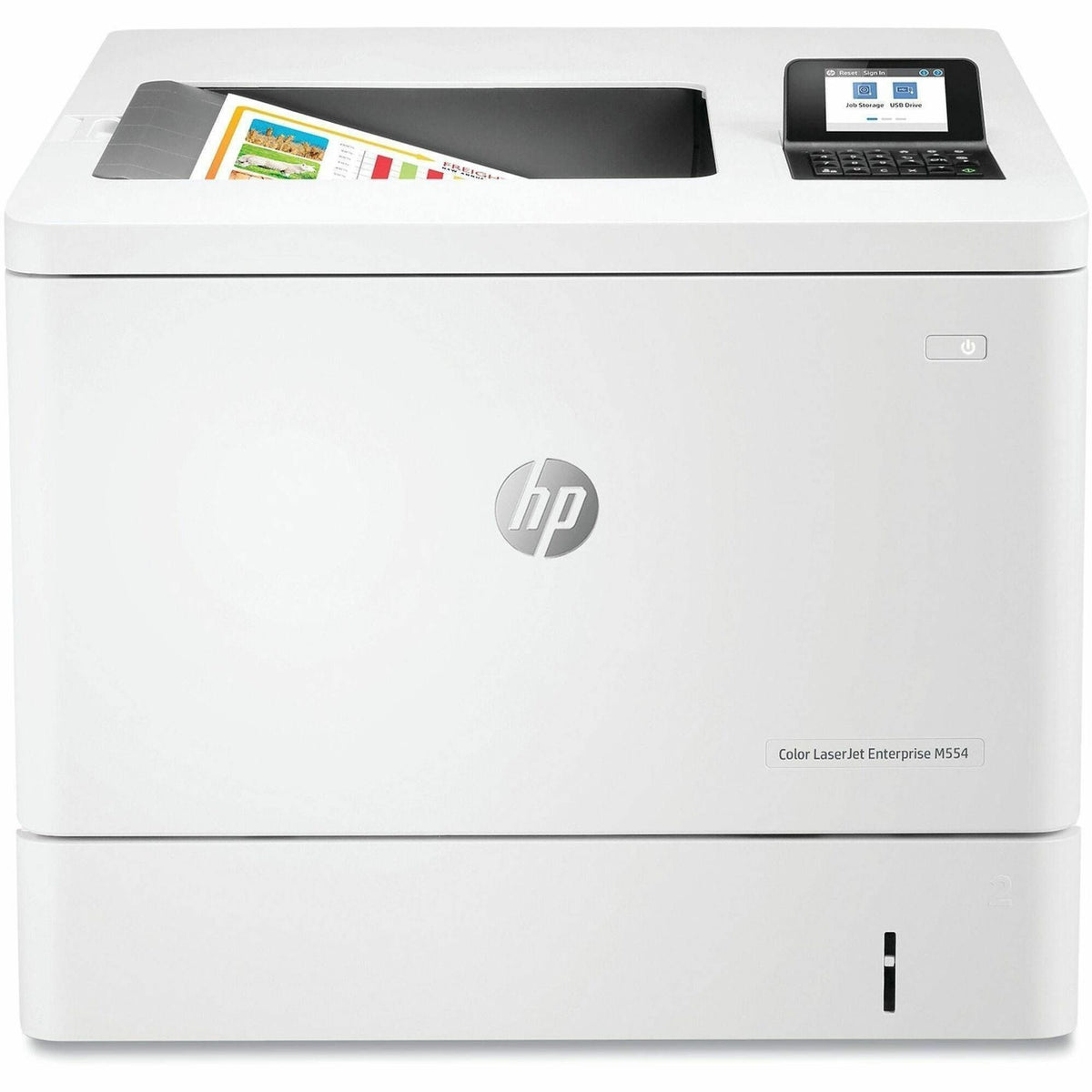 HP LaserJet Enterprise M554 M554dn Desktop Laser Printer - Color - 2000