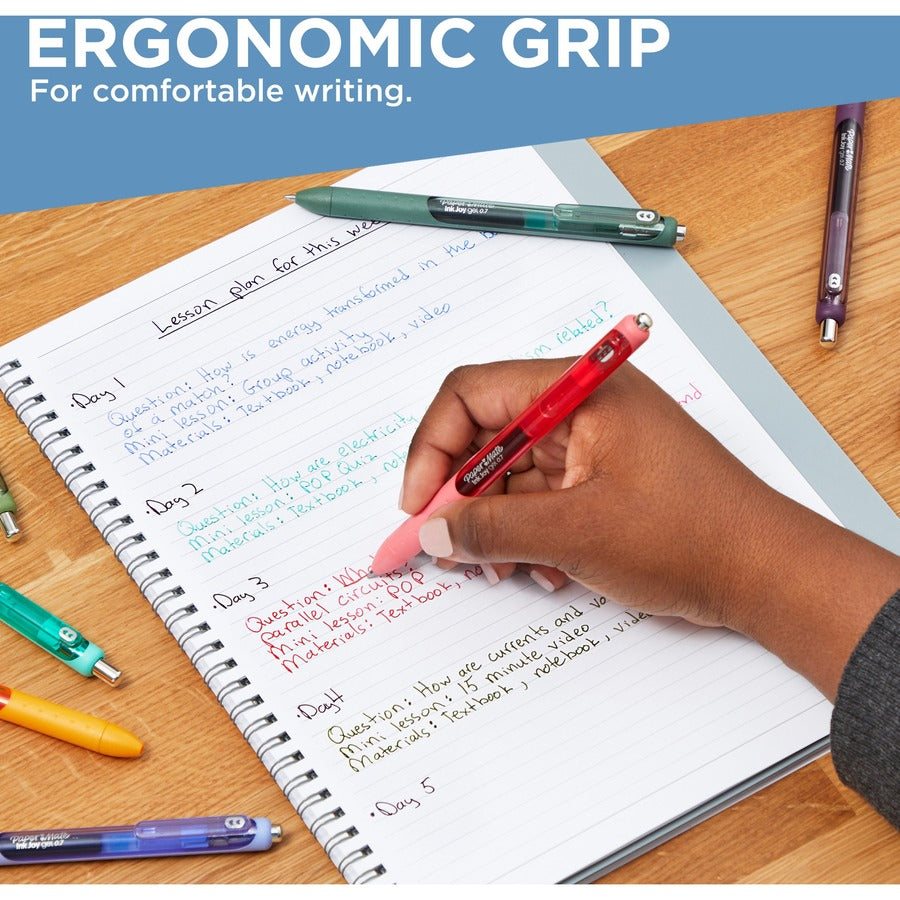 Paper Mate InkJoy Gel Pen: Retractable Black Gel Ink, 36/Box