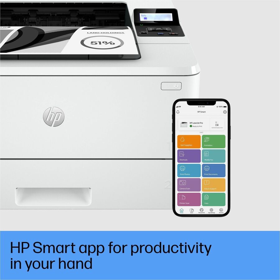 HP LaserJet Pro 4001dn Desktop Laser Printer - Monochrome - Alternate-Image16