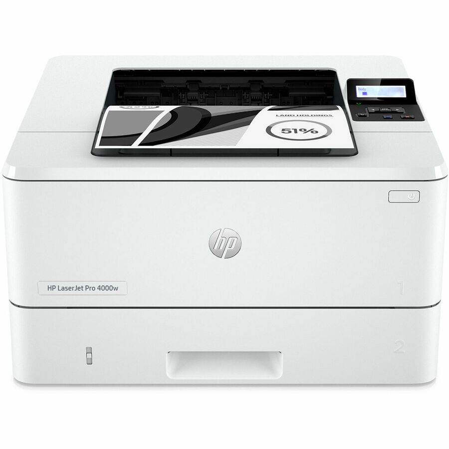HP LaserJet Pro 4001dn Desktop Laser Printer - Monochrome - Front