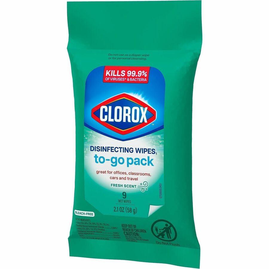 Clorox Bleach-Free Disinfecting WipesTo-Go Pack - Alternate-Image11