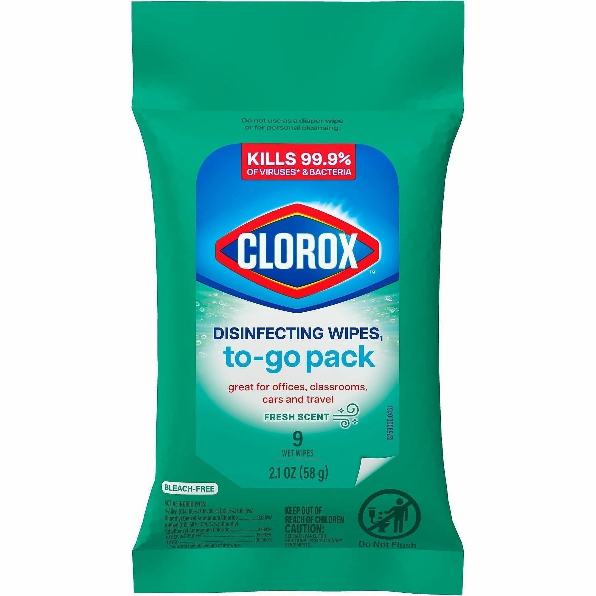 Clorox Bleach-Free Disinfecting WipesTo-Go Pack - 2000