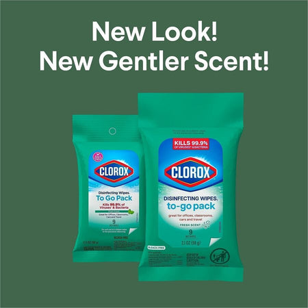 Clorox Bleach-Free Disinfecting WipesTo-Go Pack - Alternate-Image1