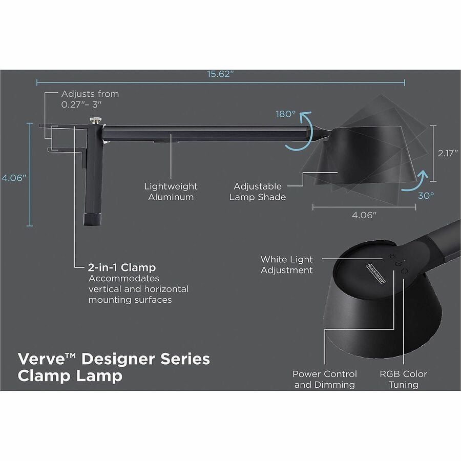 BLACK+DECKER Verve Adjustable LED Desk Lamp - Alternate-Image3