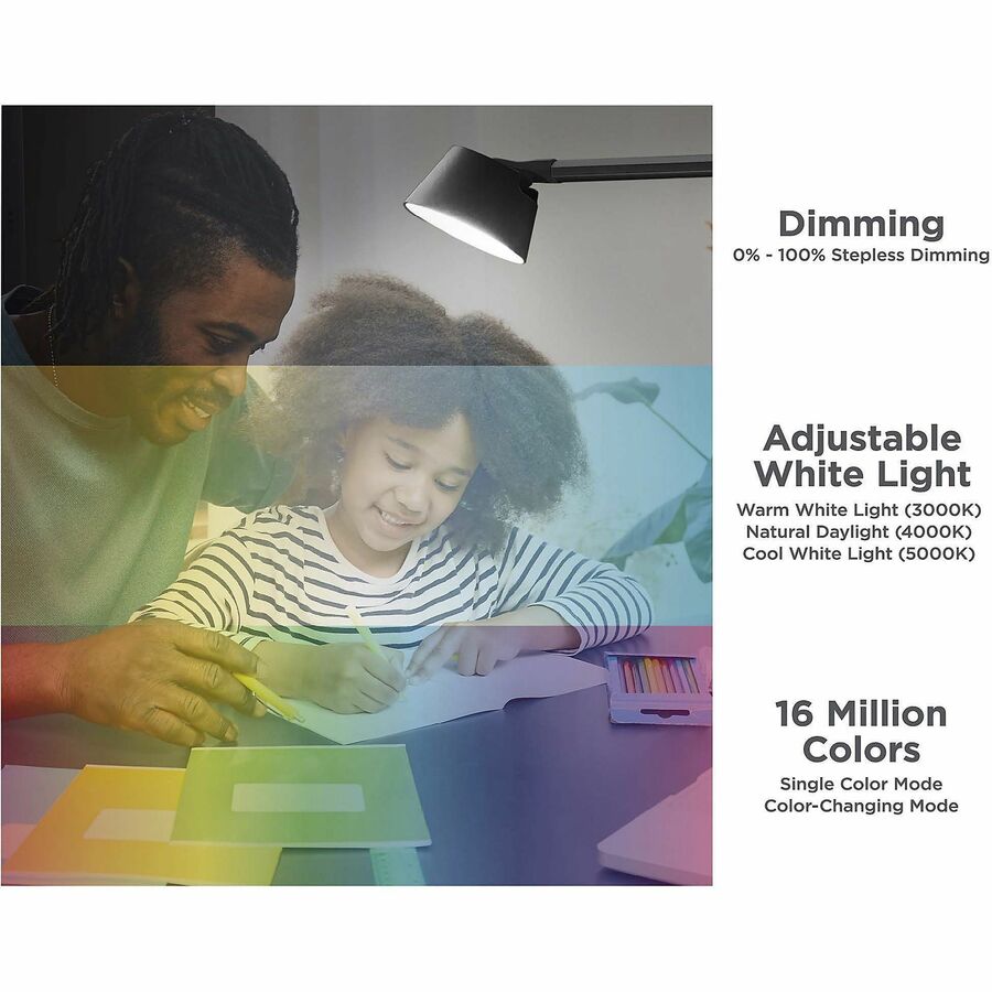 BLACK+DECKER Verve Adjustable LED Desk Lamp - Alternate-Image4