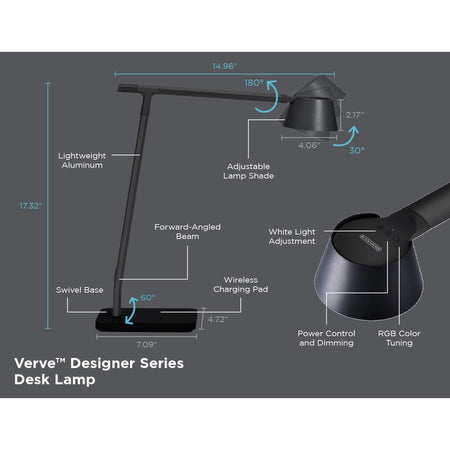 BLACK+DECKER Verve Adjustable LED Desk Lamp - Alternate-Image5