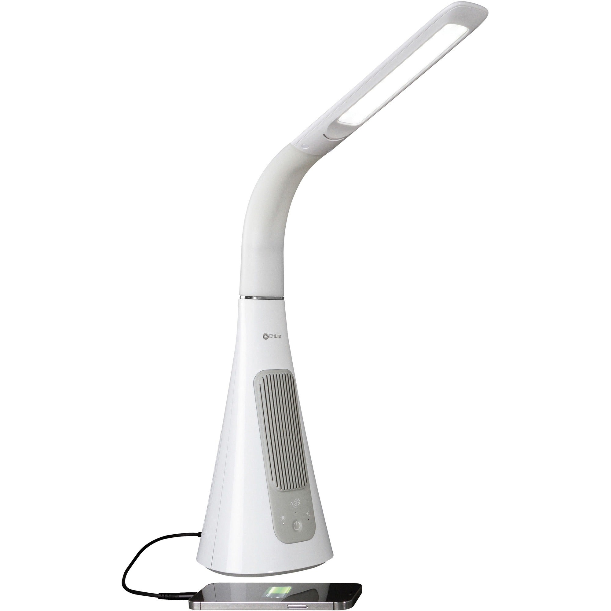 OttLite SanitizingPRO LED Desk Lamp with UVC Air Purifier - 2000