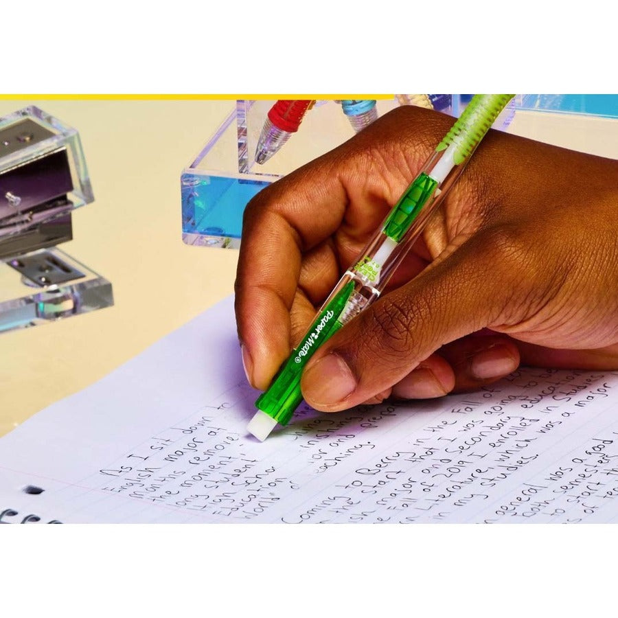 Paper Mate Clearpoint Mechanical Pencils - 0.7 mm Lead - Assorted Barrel - 10 / Pack