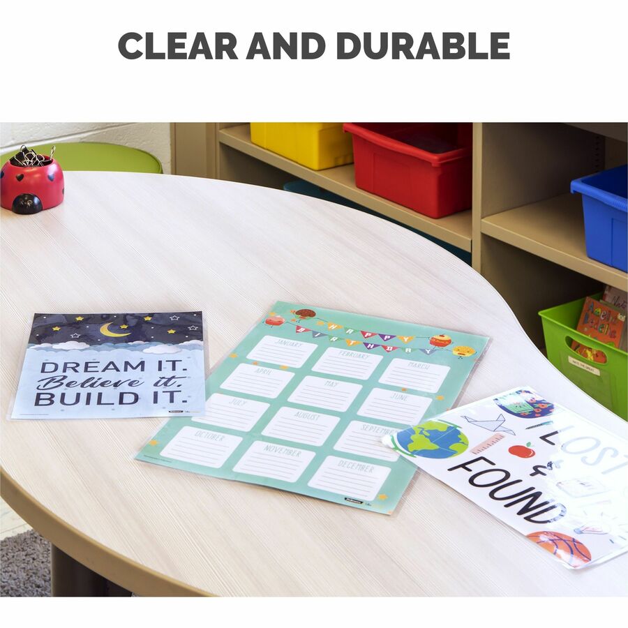 Fellowes Business Card Glossy Laminating Pouches - Laminating Pouch/Sheet Size: 3.75" Width x 5 mil Thickness - Type G - Glossy - for Business Card - Durable - Clear - 100 / Pack