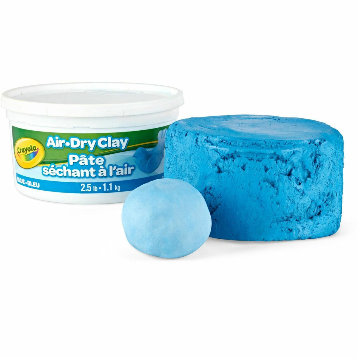 Crayola Air-Dry Clay - Art, Classroom, Art Room - Blue - 1 Each