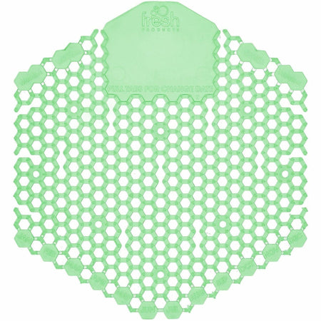 Fresh Products Wave 3D Urinal Screen: 30-Day Lasting Odor Control - Green - Screens / Mats
