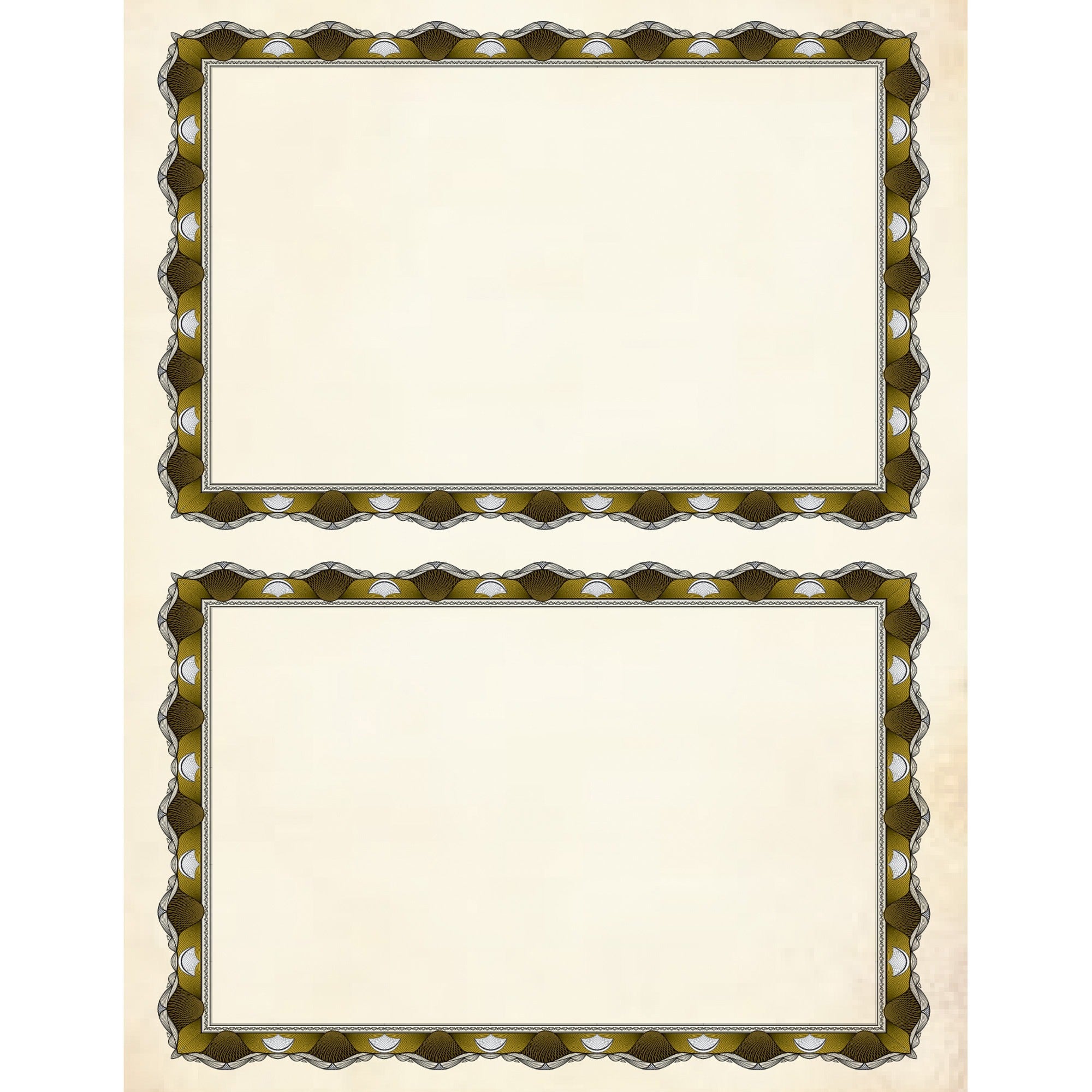 Geographics Certificate Holder - 15 Sheets Capacity - Assorted - 30 / Pack