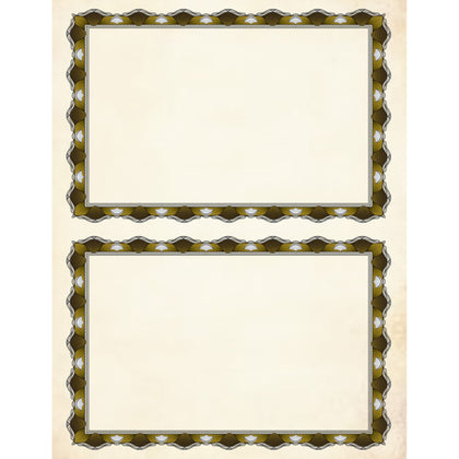 Geographics Certificate Holder: 15 Sheets Capacity - Assorted Colors - Pack of 30 - Certificates & Seals