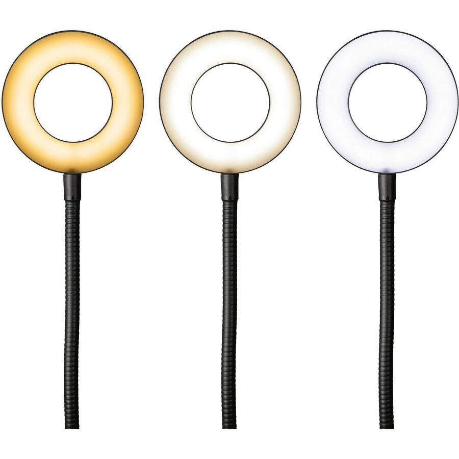 OttLite Capture Clip-On LED Ring Light - Top