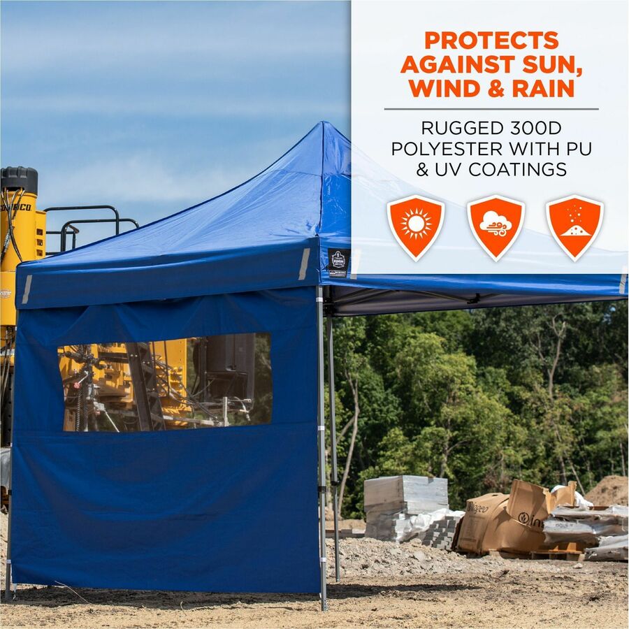 Ergodyne Heavy-Duty Tent Sidewalls w/Window - Water Repellent