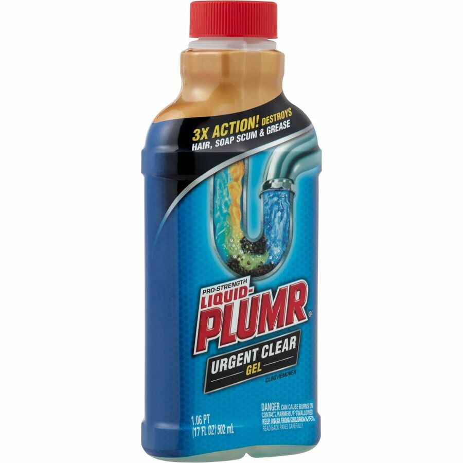Liquid-Plumr Urgent Clear Pro-Strength Clog Remover - Right