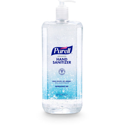 PURELL® Advanced Hand Sanitizer Gel - 1.59 Quart Pump Bottle - Kills Germs - Clear Formula - Sanitizers