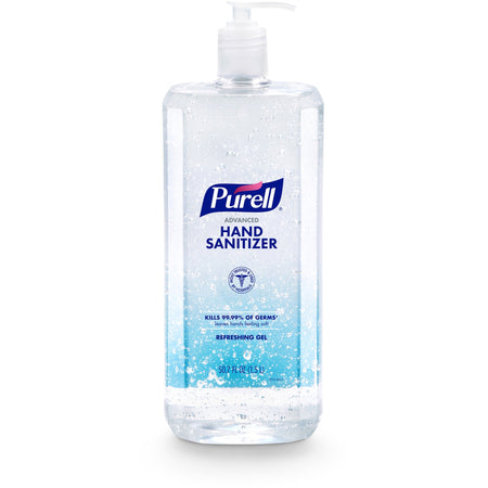 PURELL® Advanced Hand Sanitizer Gel - 1.59 quart - Pump Bottle Dispenser - Kill Germs - Hand, Reception, Classroom, Outdoor, Medical - Clear - Paraben-free, Phthalate-free, Preservative-free, Anti-irritant - 1 Each