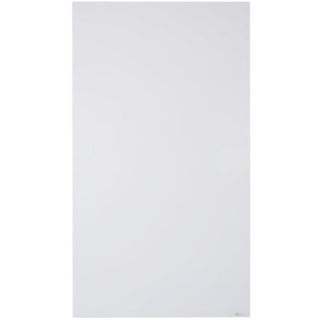 Quartet InvisaMount Vertical Glass Dry-Erase Board - 42x72 - 72" (6 ft) Width x 42" (3.5 ft) Height - White Glass Surface - Rectangle - Vertical - Magnetic - 1 Each