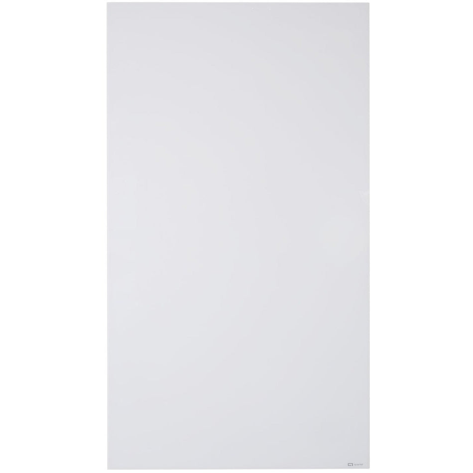 Quartet InvisaMount Vertical Glass Dry-Erase Board - 42x72 - 72" (6 ft) Width x 42" (3.5 ft) Height - White Glass Surface - Rectangle - Vertical - Magnetic - 1 Each