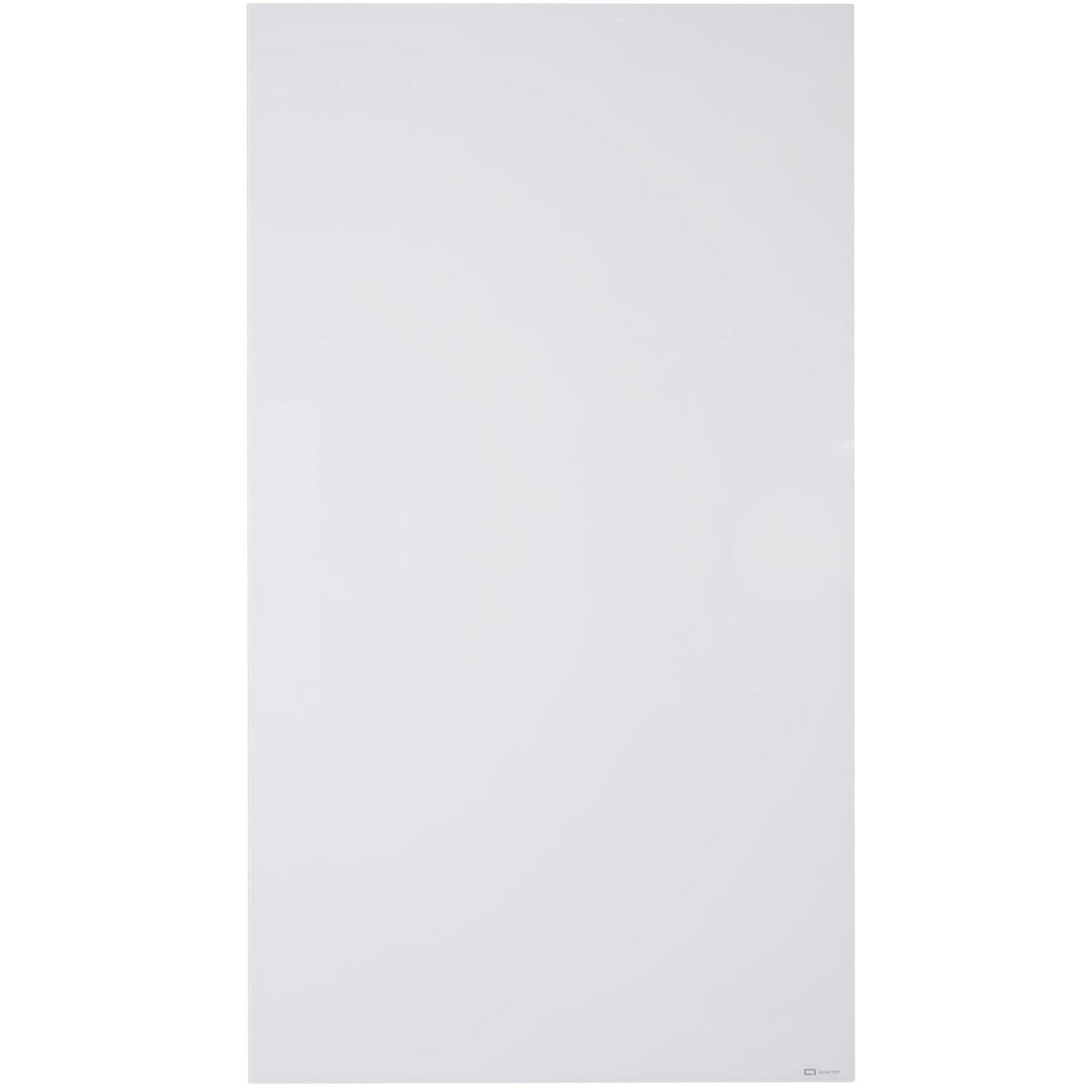 Quartet InvisaMount Vertical Glass Dry-Erase Board - 48x85 - 85" (7.1 ft) Width x 48" (4 ft) Height - White Glass Surface - Rectangle - Vertical - Magnetic - 1 Each