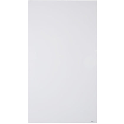 Quartet InvisaMount Vertical Glass Dry-Erase Board - 48x85 - White Surface - Dry Erase Boards