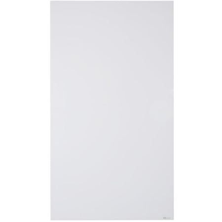 Quartet InvisaMount Vertical Glass Dry-Erase Board - 48x85 - 85" (7.1 ft) Width x 48" (4 ft) Height - White Glass Surface - Rectangle - Vertical - Magnetic - 1 Each