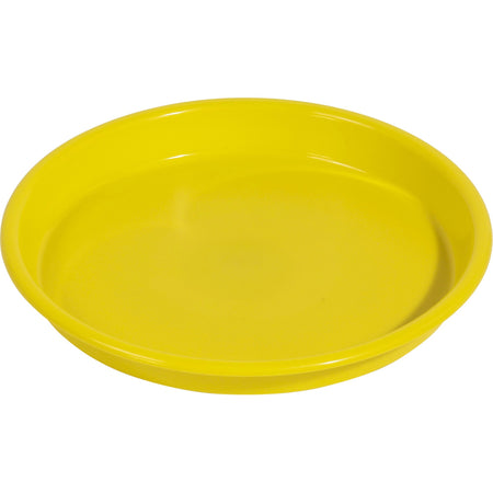 Deflecto Kids Antimicrobial Round Craft Tray - Accessories, Art, Craft - 1.61" Height x 13.07" Width x 13.07" Depth - Yellow - Polypropylene - 1 Each