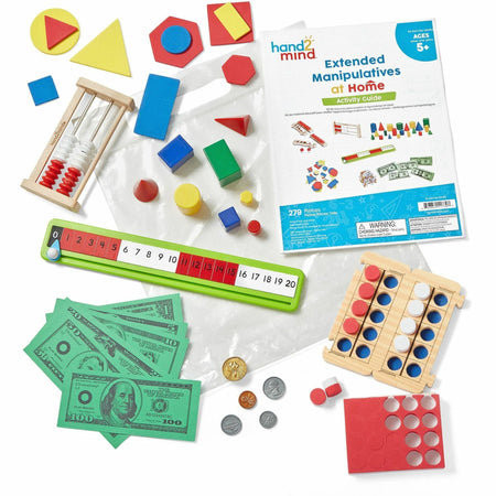 Learning Resources K-2 Extended Math Manipulatives Kit - Skill Learning: Mathematics - 1 Each