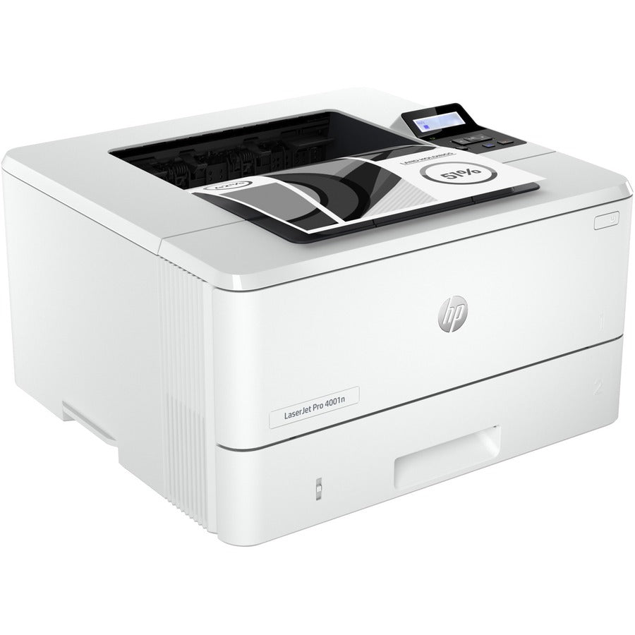 HP LaserJet Pro 4001n Desktop Laser Printer - Monochrome - Right