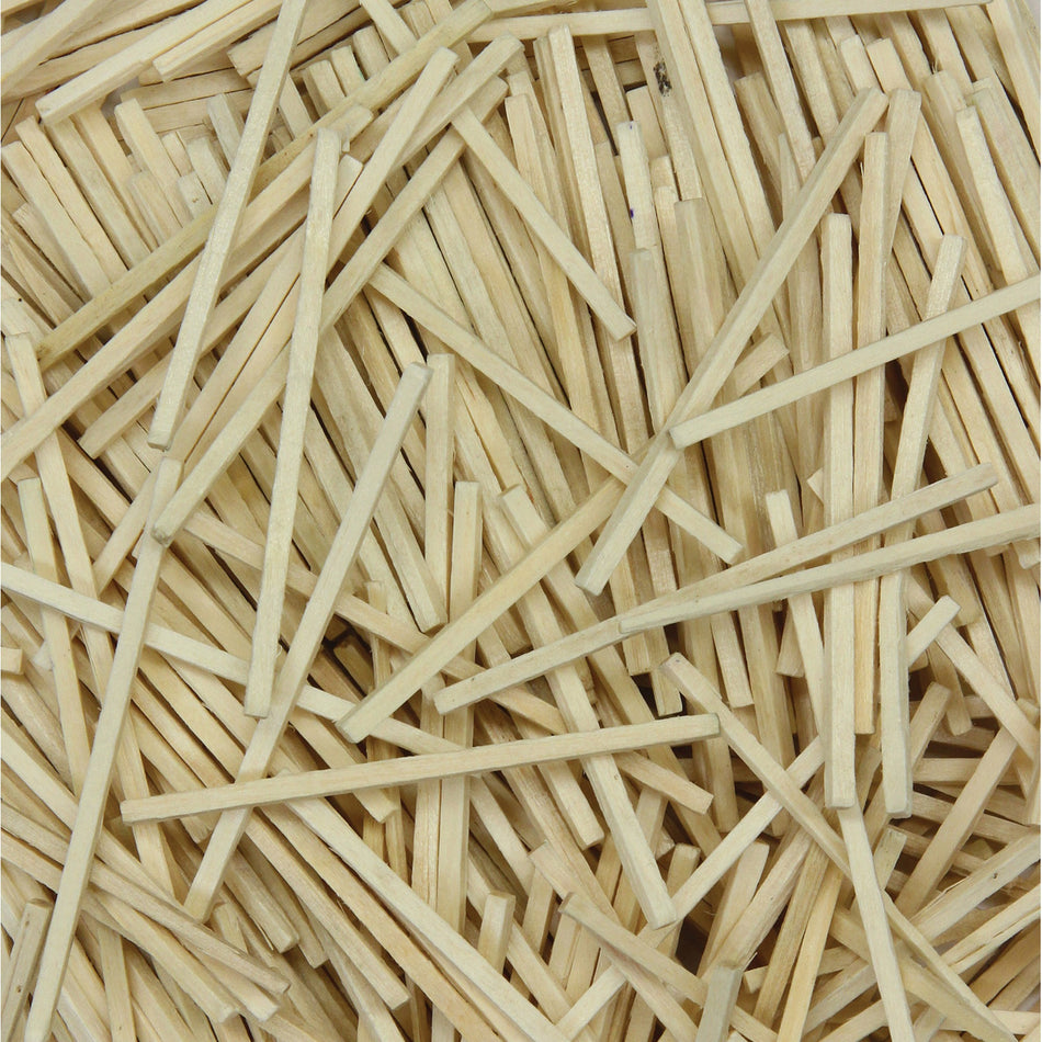 Creativity Street Mini Craft Sticks - Art Project, Craft Project, 3D Structure - 2.56" Length - Natural - Wood - 500 / Bag