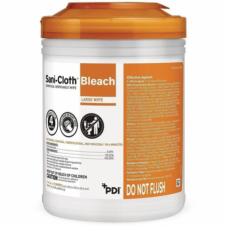 PDI Sani-Cloth Bleach Germicidal Wipes - Alternate-Image3