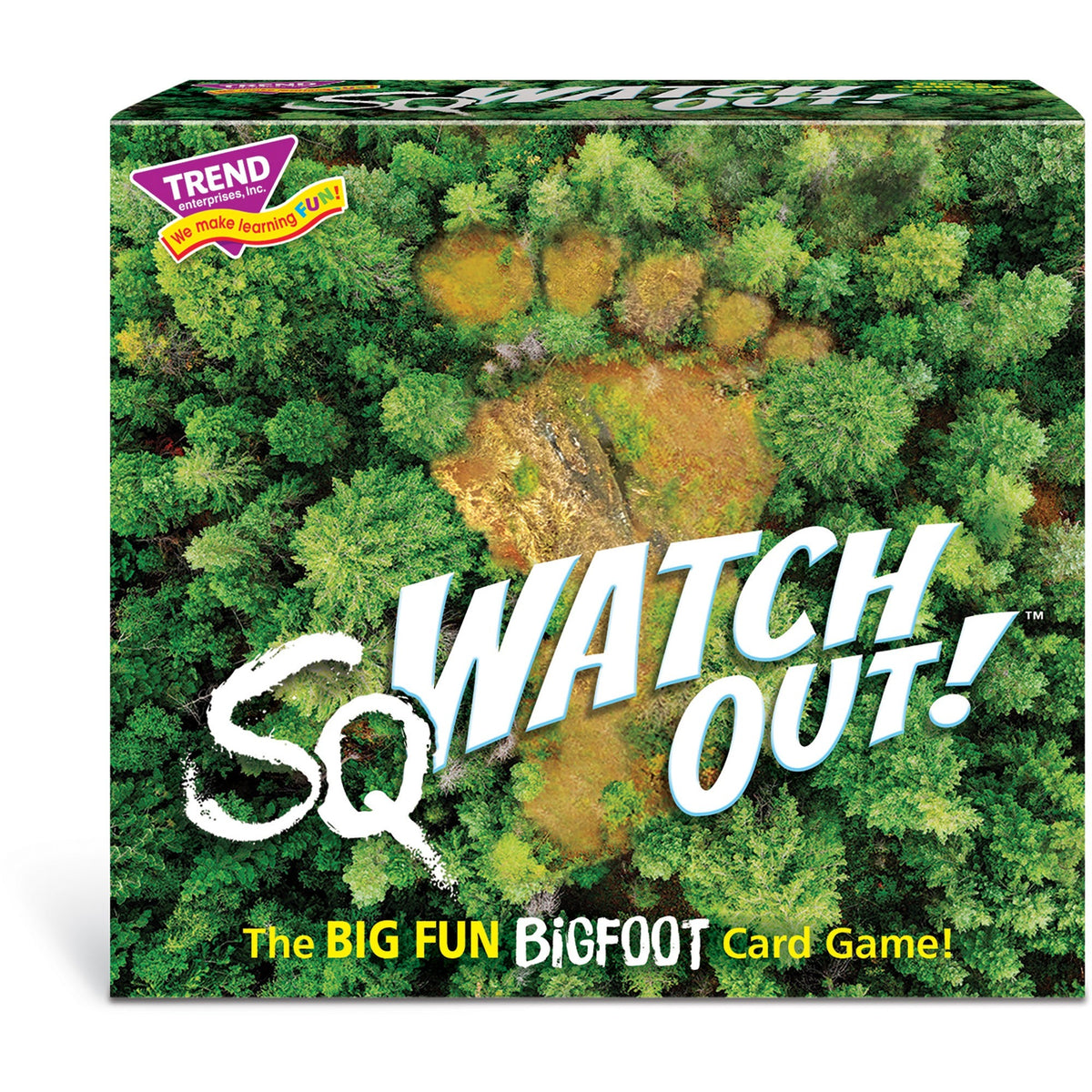 Trend sqWATCH Out! Three Corner Card Game - 63 Card(s) - Fun - Mystery - 2 to 4 Players - 1 Each