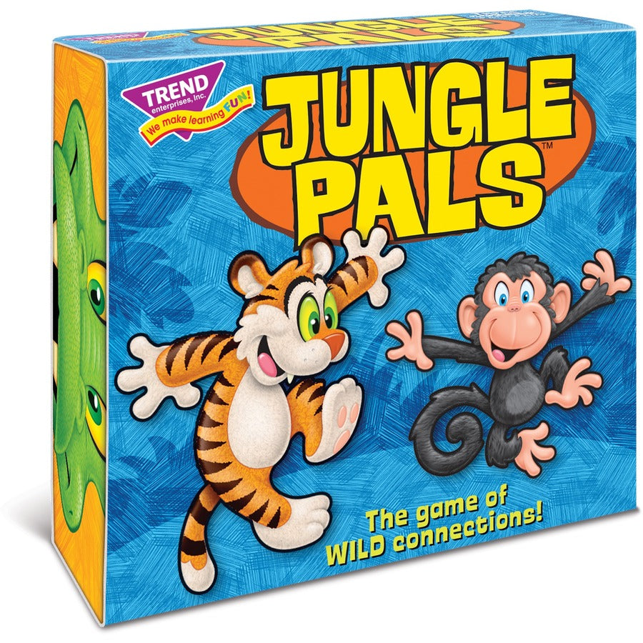 Trend Jungle Pals Three Corner Card Game - 15 Card(s) - Fun - Matching - 2 to 4 Players - 1 Each