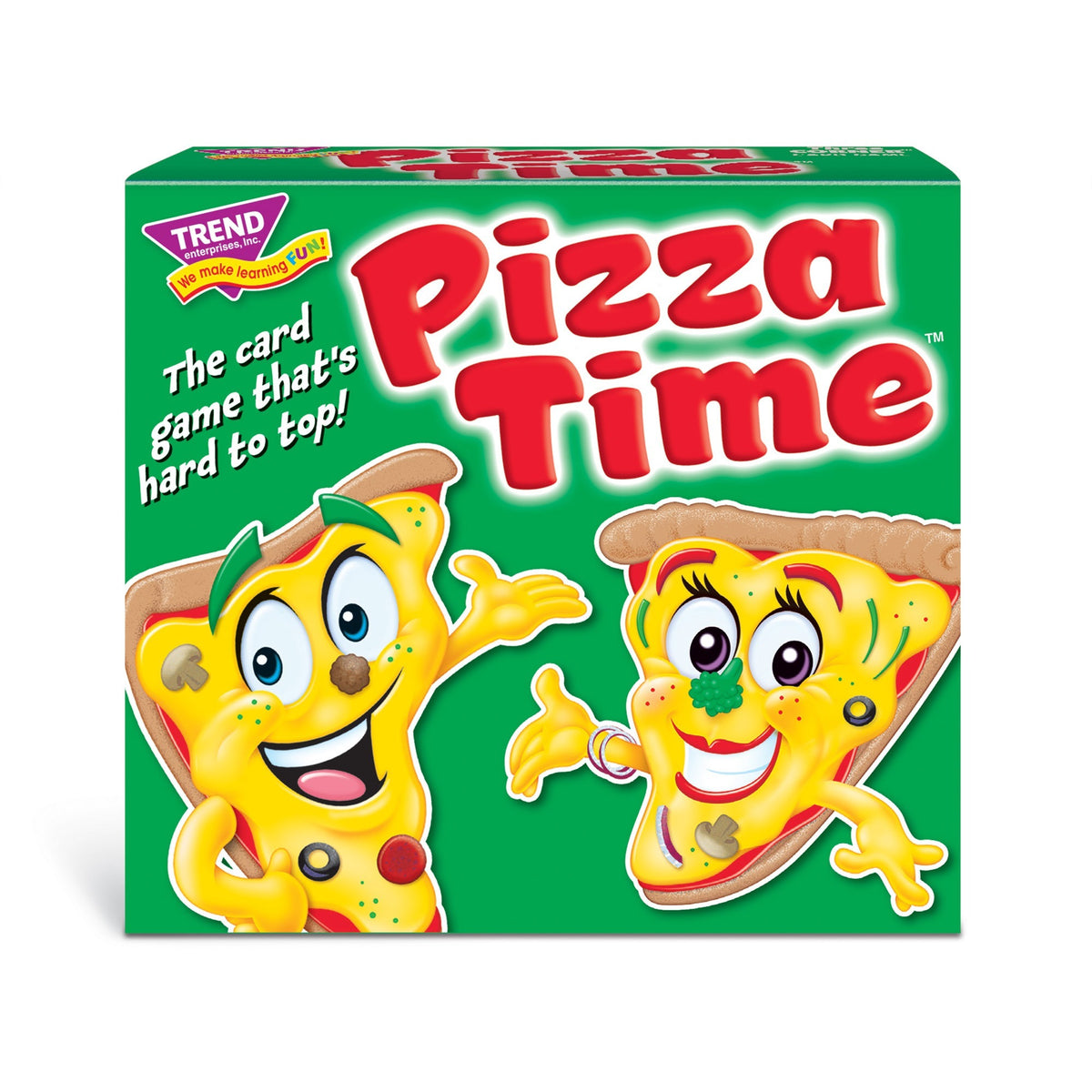 Trend Pizza Time Three Corner Card Game - 63 Card(s) - Fun - Mystery - 2 to 4 Players - 1 Each