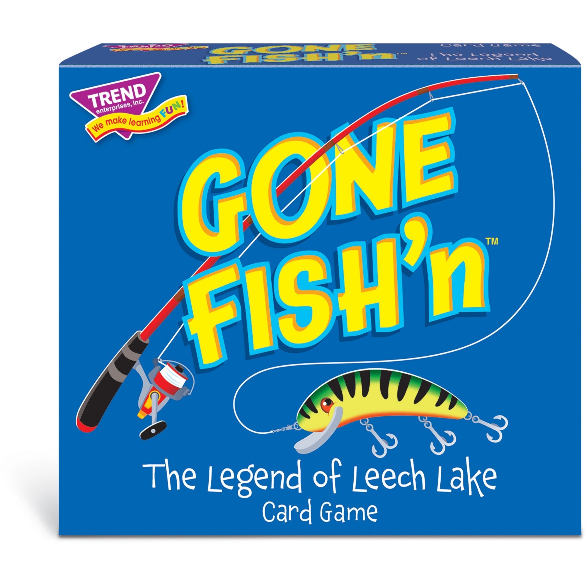 Trend Gone Fish'n Card Game - 63 Card(s) - Fun - Mystery - 2 to 4 Players - 1 Each