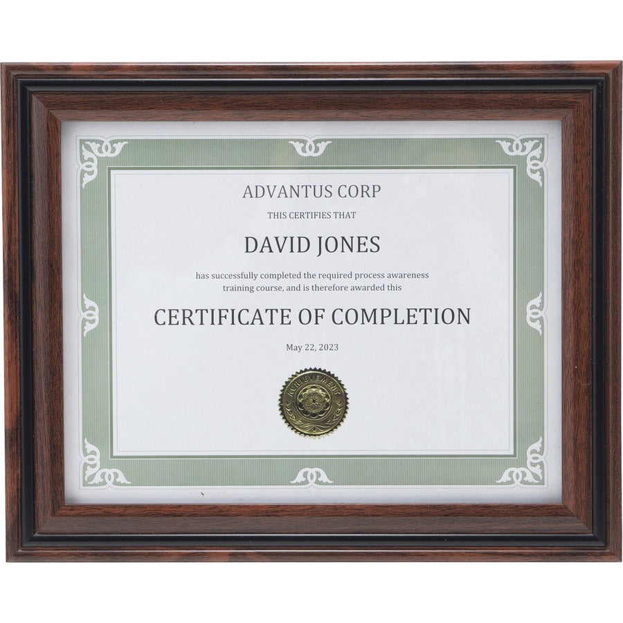 Advantus Certificate Frame - Front
