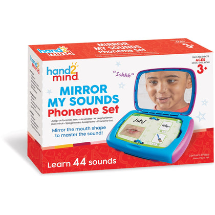 Learning Resources Mirror My Sounds Phoneme Set - Interactive Toy - Books & Activities