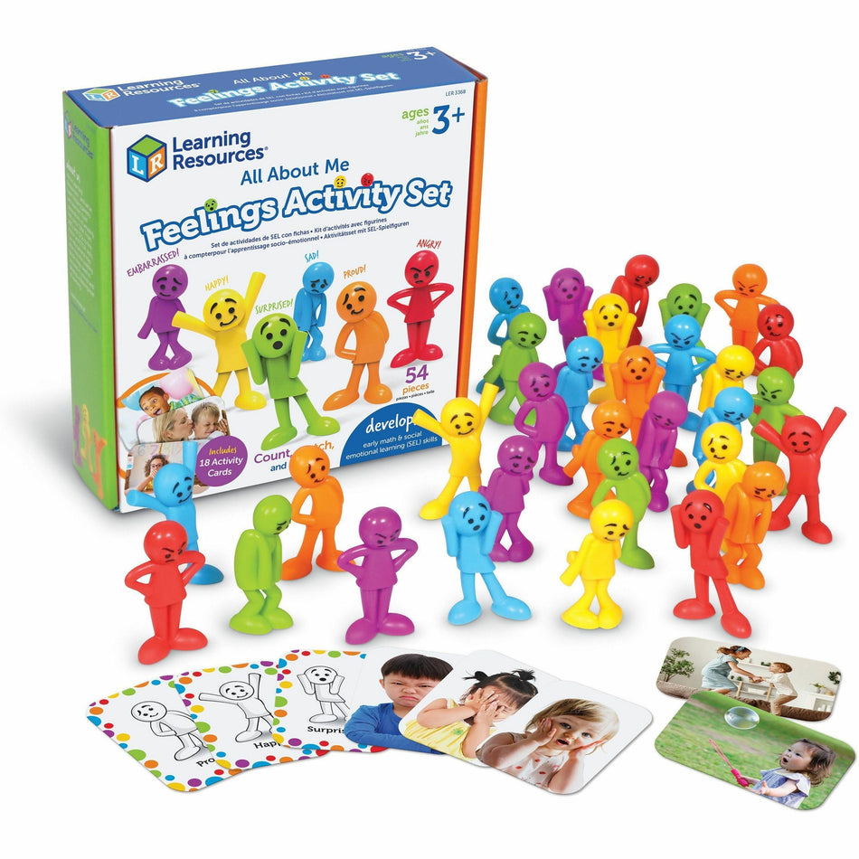 Learning Resources All About Me Feelings Activity Set: Fun Social Emotional Learning Kit