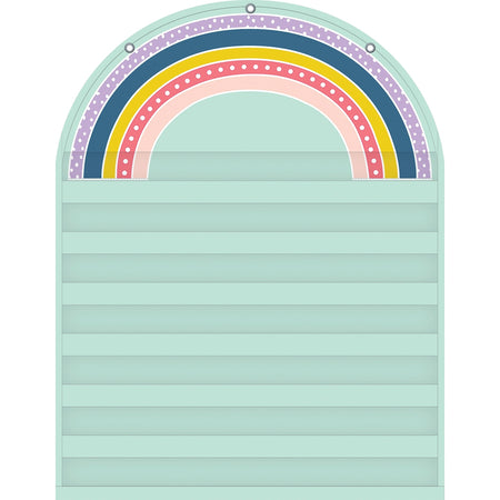 Teacher Created Resources Oh Happy Day Rainbow 7 Pocket Chart - Skill Learning: Rainbow - 1 Each